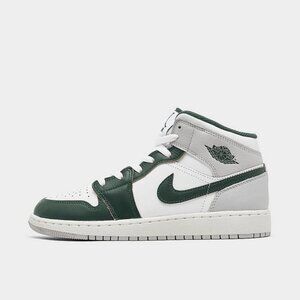 Nike Air Jordan 1 Mid SE GS Oxidized Green White Size 5.5Y / Women's Size 7